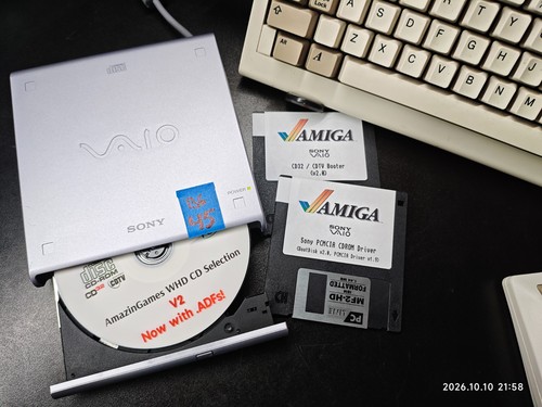 Amiga 600 1200 pcmcia - 600/1200, cd