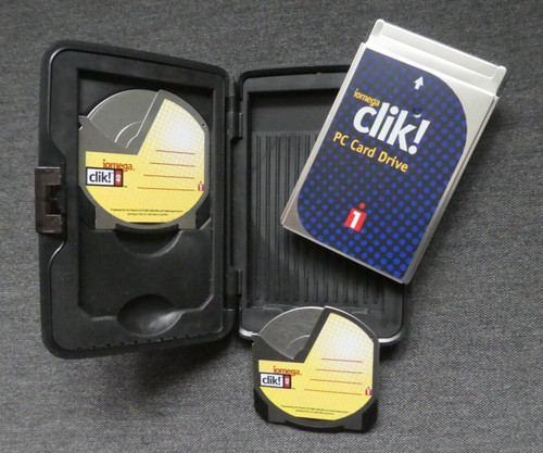 Vintage iomega clik c40 - vintage, clik!