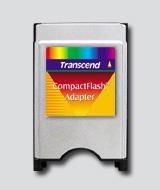 Transcend compactflash adapter - transcend,