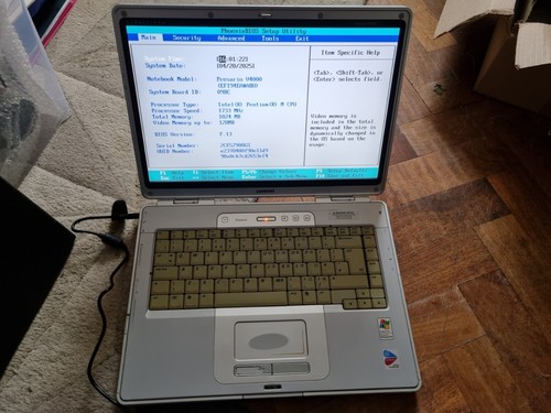 Compaq presario v4000 laptop - compaq,